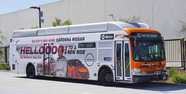 LA Metro New Flyer Xcelsior XN40 4157